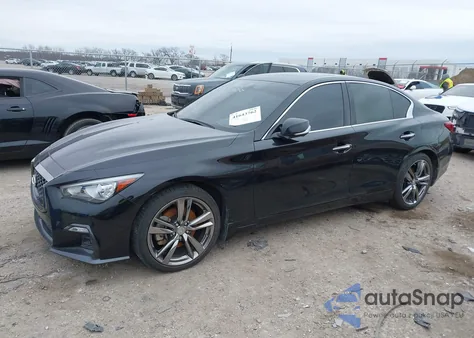 2021 Infiniti Q50 Sensory from USA, damaged, VIN JN1EV7CP2MM706574